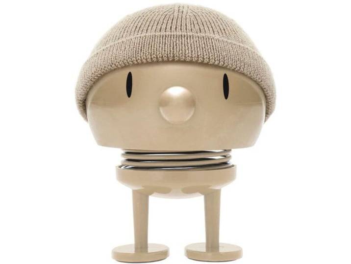 Aufsteller Hoptimist Hipster M Beige - Material: Stahl - Weihnachtsdekoration