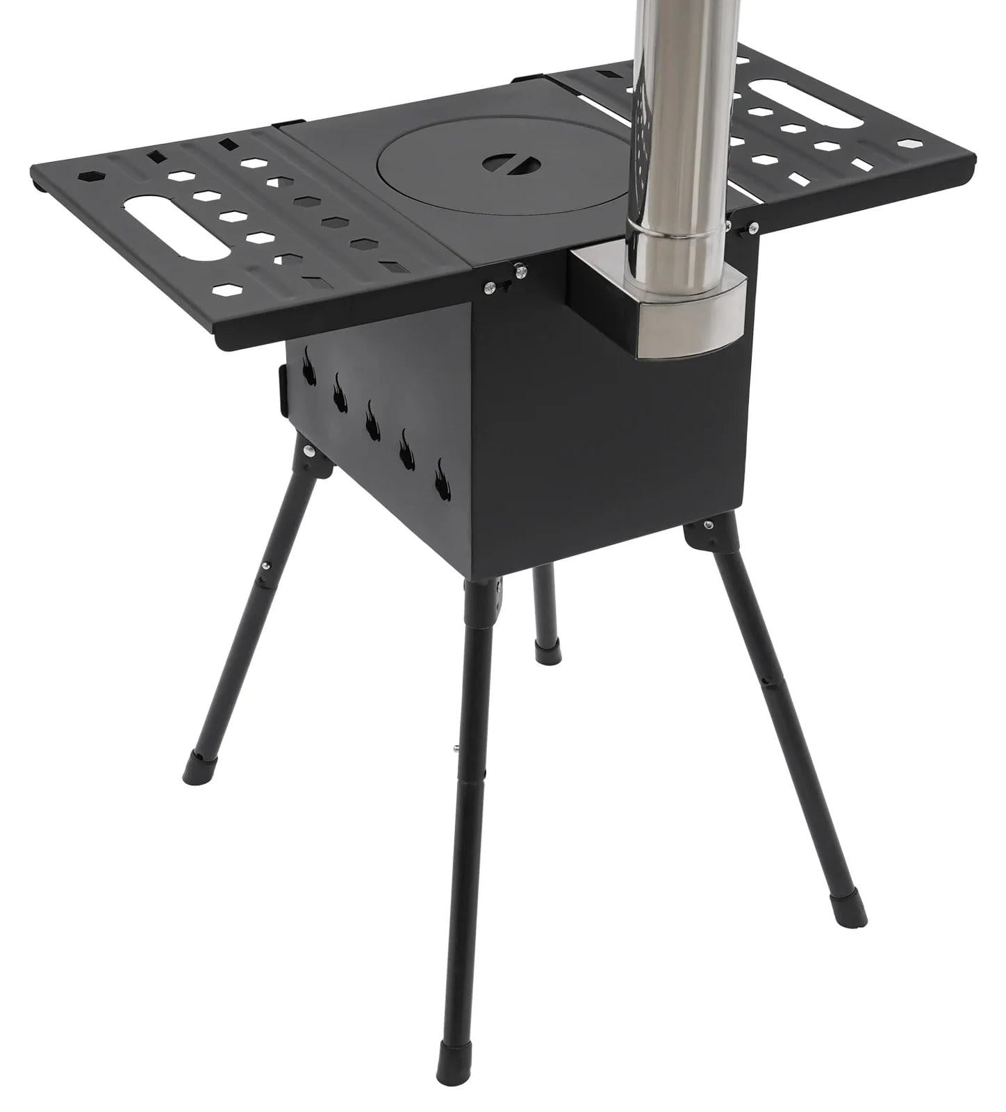 Selius Draagbare Outdoor Houtkachel - Inklapbare Compacte Campingkachel