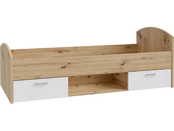 Bett NOA 90x200cm spanplatte weiss