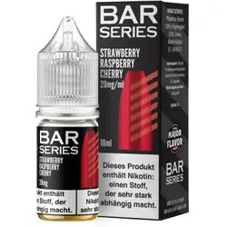 Bar Series Strawberry Raspberry Cherry NicSalt Liquid 10ml / 10mg