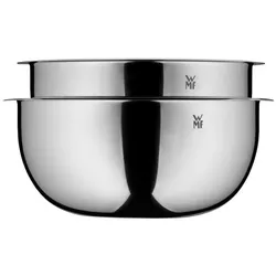 WMF Küchenschüssel-Set Gourmet 2-tlg., Schüssel + Schale, Grau