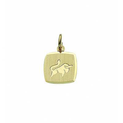 Sternzeichenanhänger ADELIA´S "Sternzeichen Anhänger Stier 333 Gold ( 8K )", gold, Schmuckanhänger, Herren, Stier, Gold, Goldanhänger Stier