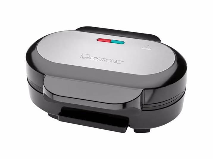 Clatronic HBM 3696 Hamburger-Grill – Elektrogrill – schwarz