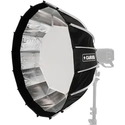 Caruba Quick Assembly Beautydish 60cm Wit (Beauty Dish, Reflektor, 60 cm), Softbox + Reflektor