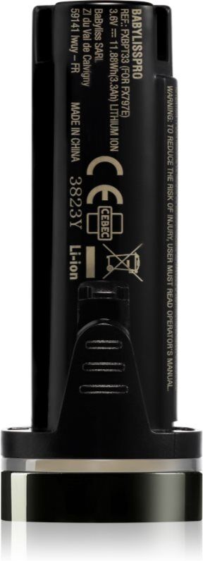 BaByliss PRO FXBPT33E Lihtium-Ion 260min piles de rechange SnapFX FX797E 1 pcs