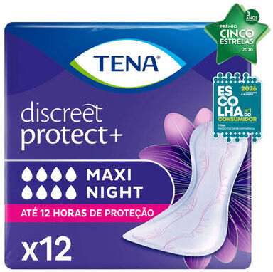 Tena Pensos Incontinência Discreet Maxi Night 12 un