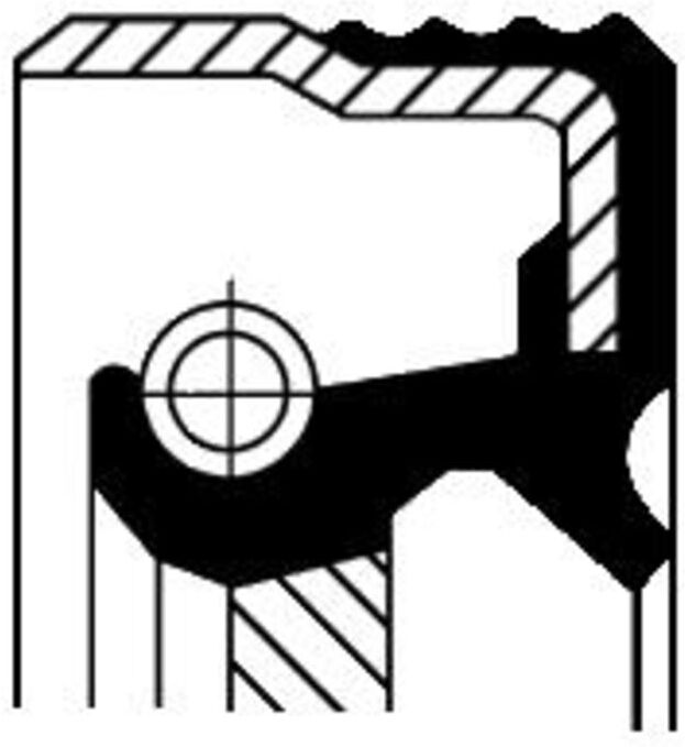 Wellendichtring, Automatikgetriebe CORTECO 49451321