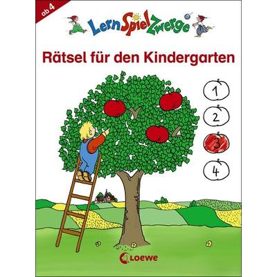 LernSpielZwerge - Rätsel für den Kindergarten, Taschenbuch von , Loewe, 978-3-7855-8764-5