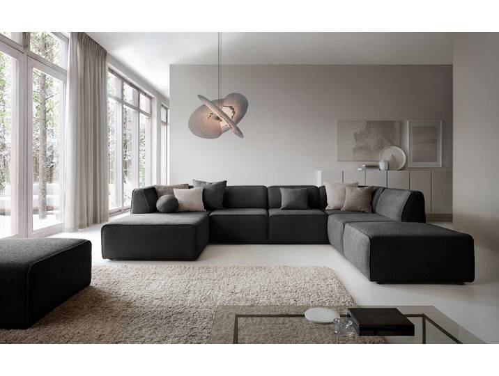 Modulares Sofa Hugg zum selber konfigurieren - U - Luxusbetten24