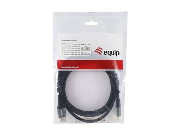 Equip DisplayPort 2.1 premium kabel, 2,0 m, 16 K/60 Hz, 54 Gbps