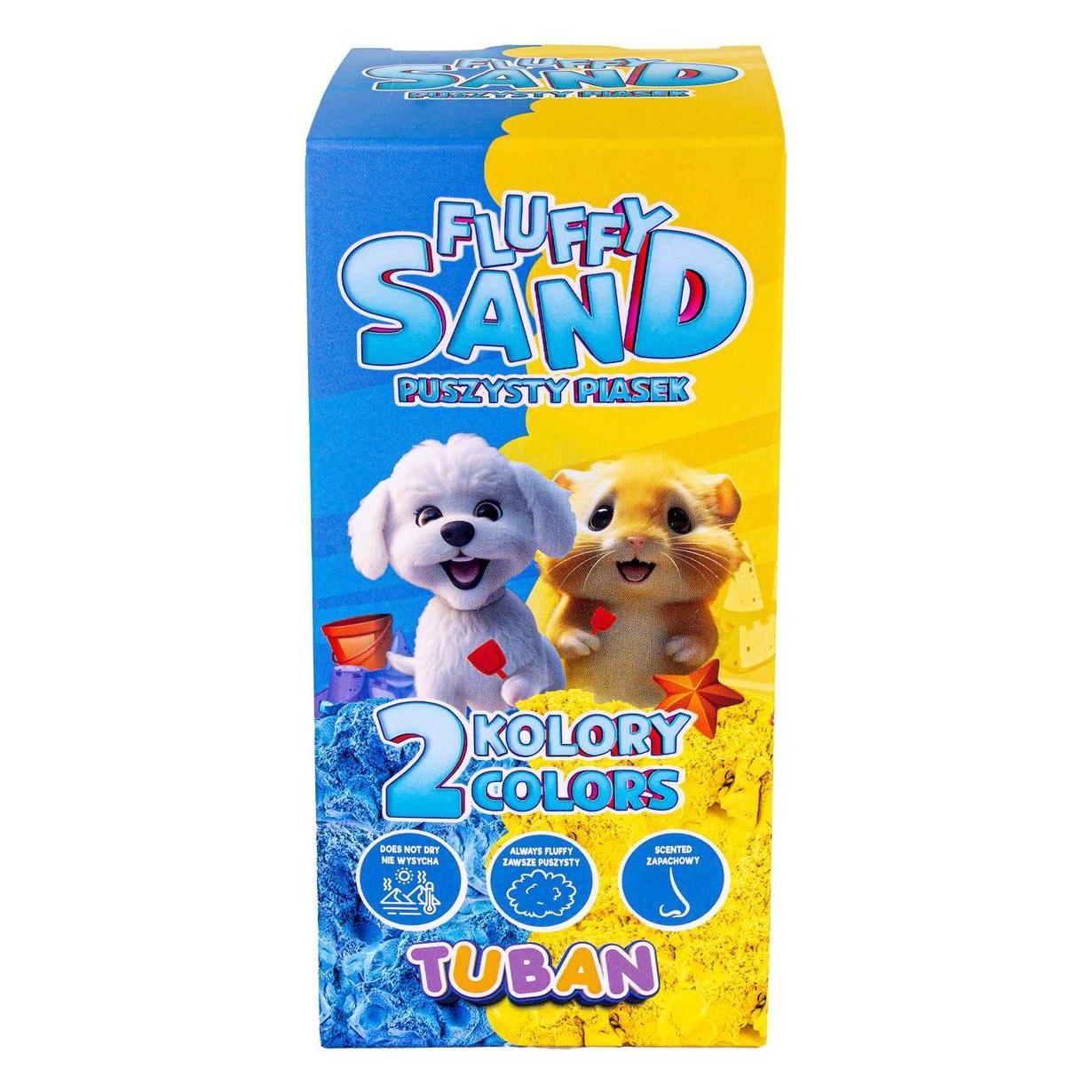 Tuban Fluffy Sand blau & gelb (TU3790)