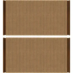 Audacious Rollladentür für Schrank 91 x 46 cm, hellbraun