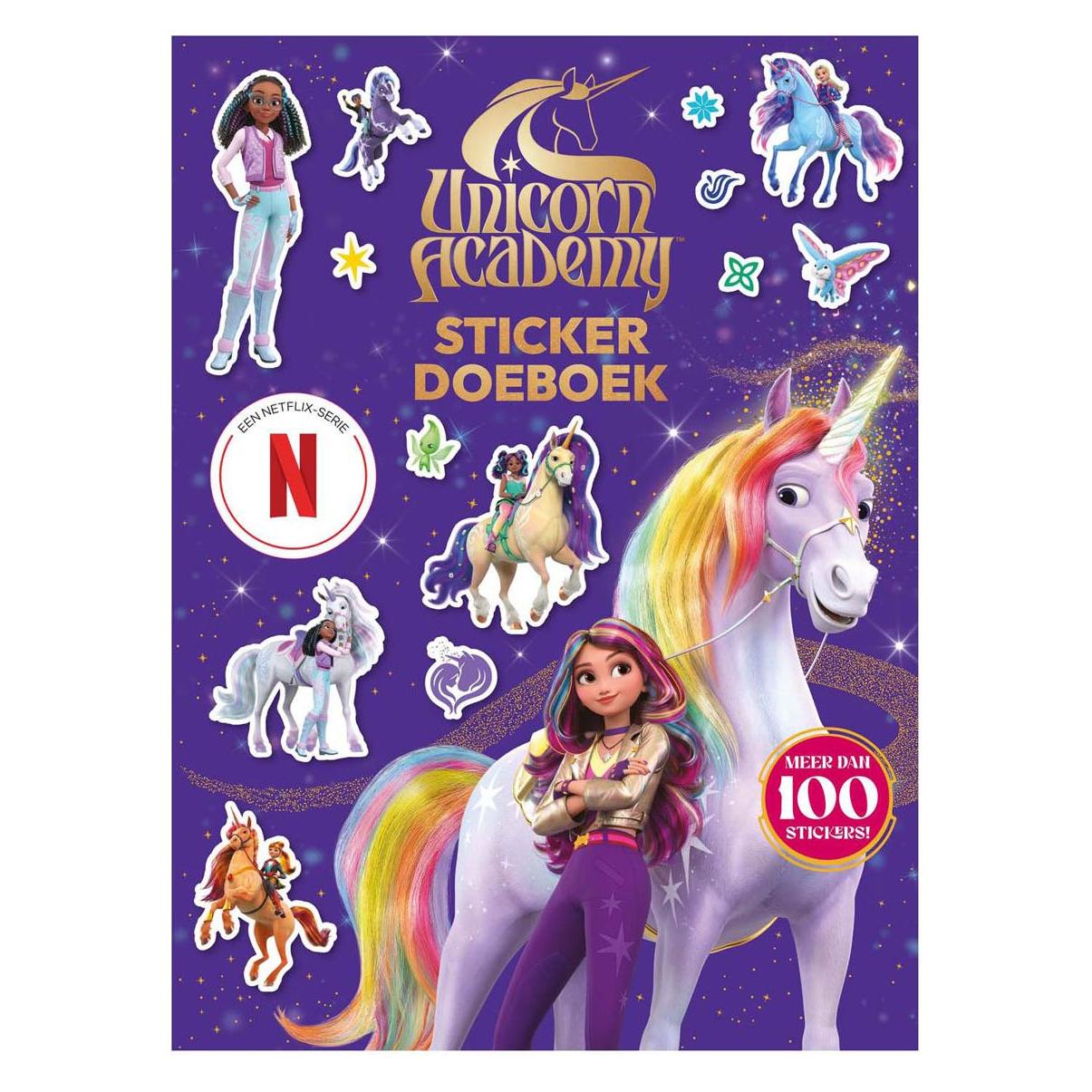 Big Balloon Unicorn Academy Sticker-Aktivitätsbuch (100 Sticker) (64696393)
