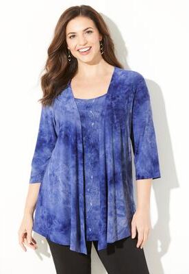 Plus Size Women's Starlight Duet by Catherines in Dark Sapphire (Size 6X)