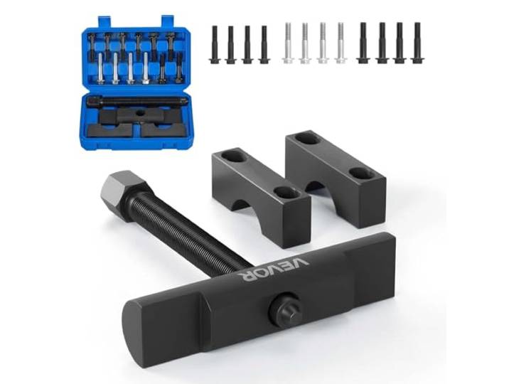 VEVOR Extracteur de Fourche de Cardan pour Les Camions et Équipements de Classes 6-8\, Kit d'Outils de Démontage d’Étrier Automobile Compatible avec Kenworth\, Peterbilt\, Freightliner\, Mack et Volvo