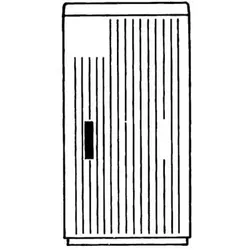 ABB EH3A9C00 Schrank AP Gr.00 1125x455x320 Doppelschließung, AG-Lackierung IP44, IK10 4TBE843731C0100