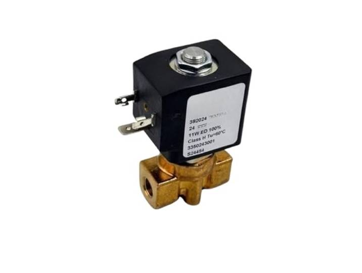 OIDOGDX Kaffeemaschine Magnetventil,Kompatibel Mit GMEHK Zubehör Elektromagnetische Pumpe Dreiwege Magnetventil Wassereinlass(DC 24V.)