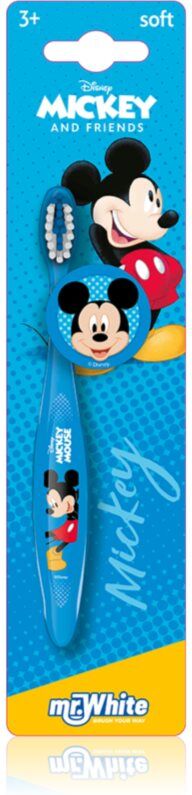 Disney Mickey Toothpaste brosse à dents pour enfants 3 y+ 1 pcs