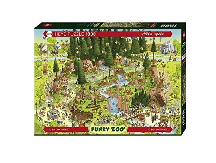 Habitat delle Foresta Nera. [Puzzle 1000 Pezzi].