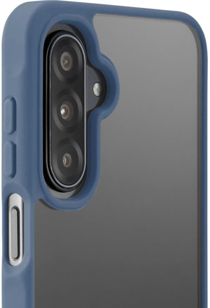 Hama Smartphone-Hülle "Handyhülle für Samsung Galaxy A17 (erhöhte Kanten, Kameraschutz)", weiß (blau), Smartphones, Hüllen, Smartphone-Hülle