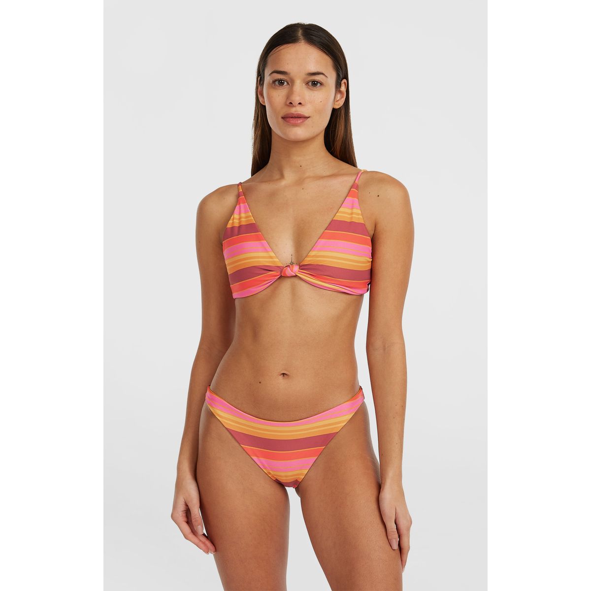 O'Neill O'riginals Pismo Flamenco Bikini SET orange sunny stripe (32543) 42 1800382-32543-42