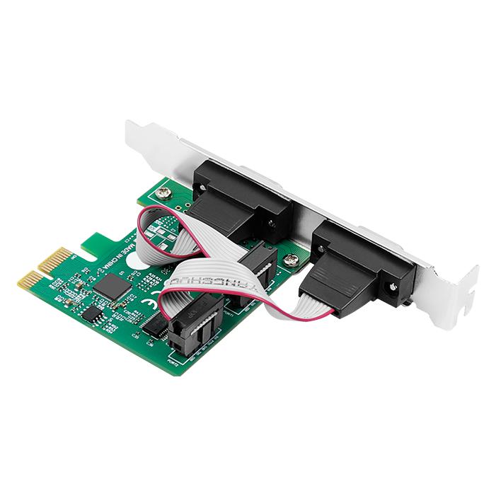 LogiLink 2 x serielle (COM) PCIe (PC0031)