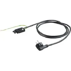 Bachmann Gerätezuleitung l=5,0m Schuko/GST18 Erdanschluss schwarz 375.117