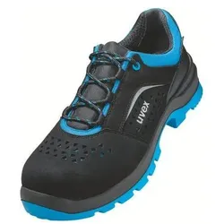 Uvex, Sicherheitsschuhe, Halbschuh gelocht 9554 schwarz PU/PU (S1, 35)