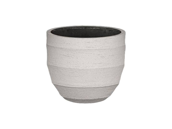 Hochwertiger In- & Outdoor Blumentopf „Bordo New Egg“, verschiedene Grössen Sand Luca Lifestyle