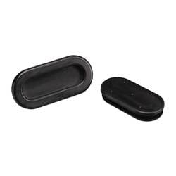 PB Fastener 1098-01 Kabeldurchführung Langloch Klemm-Ø (max.) 33 mm Plattenstärke (max.) 2.5 mm EPDM Schwarz 1 St.