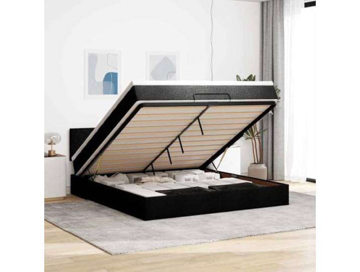 YNGBHFNOP Samtbezug Modernes Design Bettrahmen 120x190 cm Grau Bettrahmen mit Kopfteil Dunkelgrau 120x190 cm Samt Bettgestell mit Lattenrost Modernes Polsterbett für Schlafzimmer