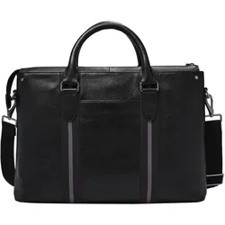 Fossil Houston Top Zip Workbag (13"), Notebooktasche, Schwarz
