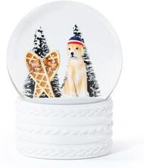 Zodax Mountain Dog Winter Scene Snow Globe