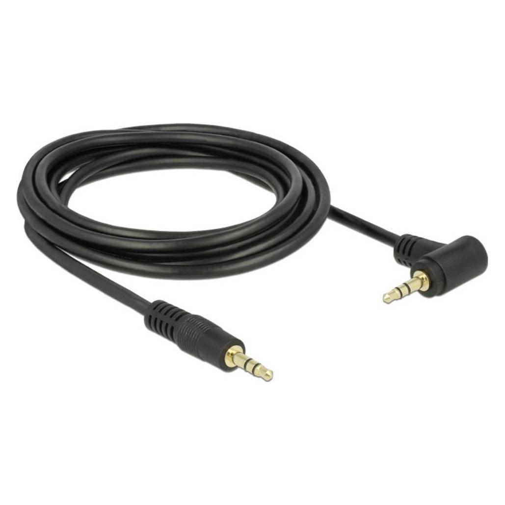 Delock Klinkenkabel, 3 Pin Stecker - Stecker (3 m, AUX Kabel) (83758)
