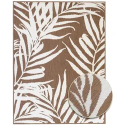 In- & Outdoorteppich REVERSO | Palm Tree | Braun | verschiedene Größen