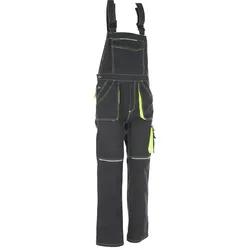 Latzhose "BASALT NEON" - 56 - anthrazit