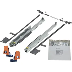 Vasalat, Schubladenauszüge, BLUM MOVENTO TIP-ON Schubladenschienen, 750mm Auszug 60kg Seitenstabilisierung