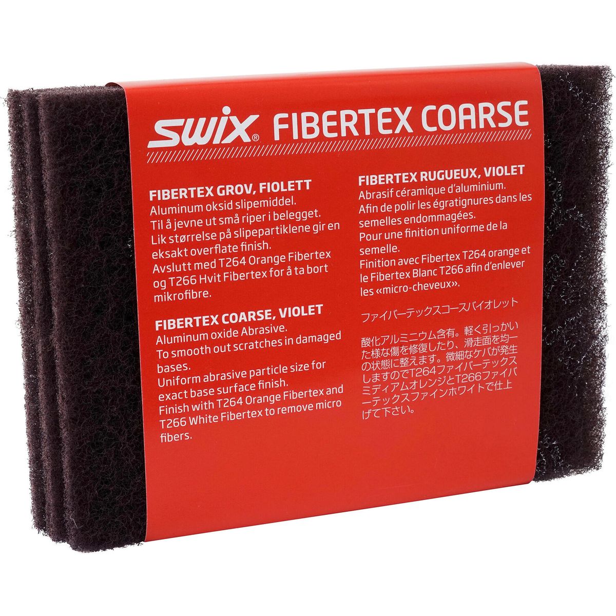 Swix T266N Fibertex Violet, Med.coarse uni (00000) T0266N