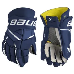 BAUER Supreme M3 Handschuhe Intermediate | 12 Zoll Navy