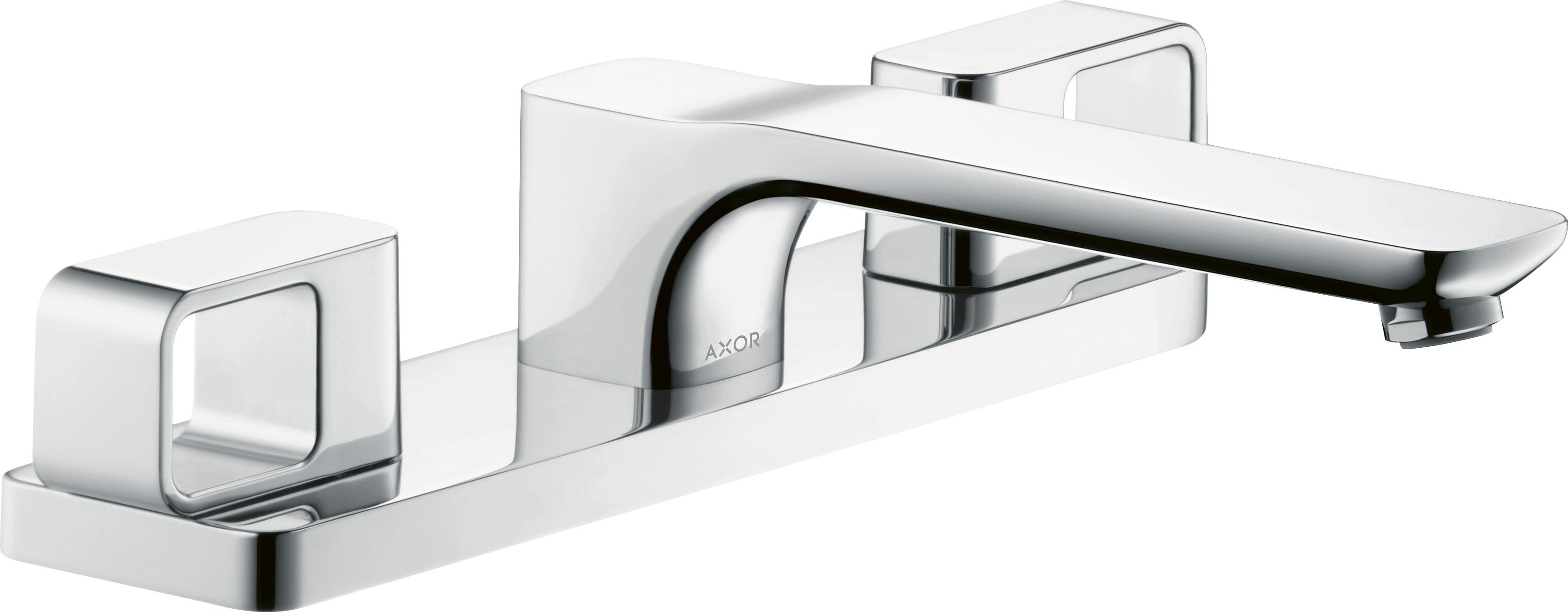 hansgrohe AXOR Urquiola 3-Loch Wannenrandarmatur, Ausladung 198mm, 11436000
