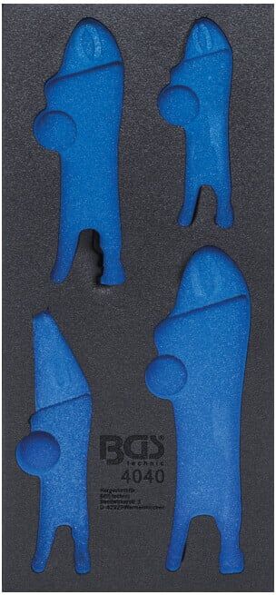 BGS Insert de servante d'atelier 1/3, vide pour art. 4040 ; BGS technic (4040-1)
