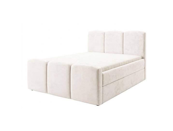 Graingold Boxbett Campi 140x200 Creme, 140x200 cm, Schlafzimmer, Betten, Boxspringbetten