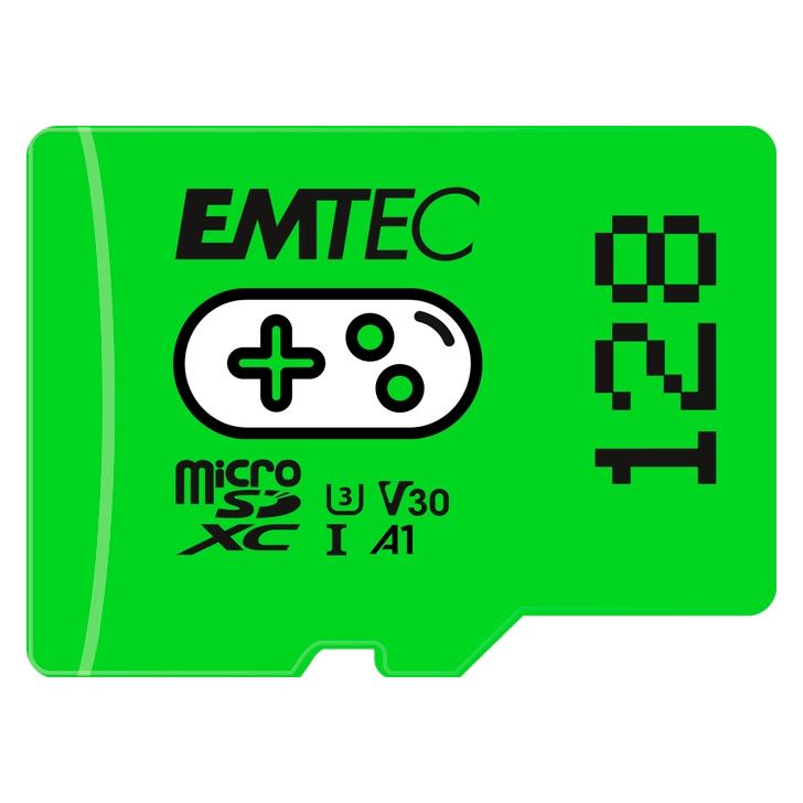 Emtec Gaming (128 GB, microSDXC, U3, UHS-I) (ECMSDM128GXCU3G)