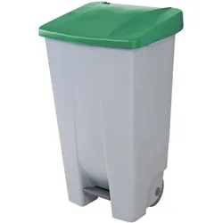 BRB Tret-Abfalleimer 120 Liter, grün