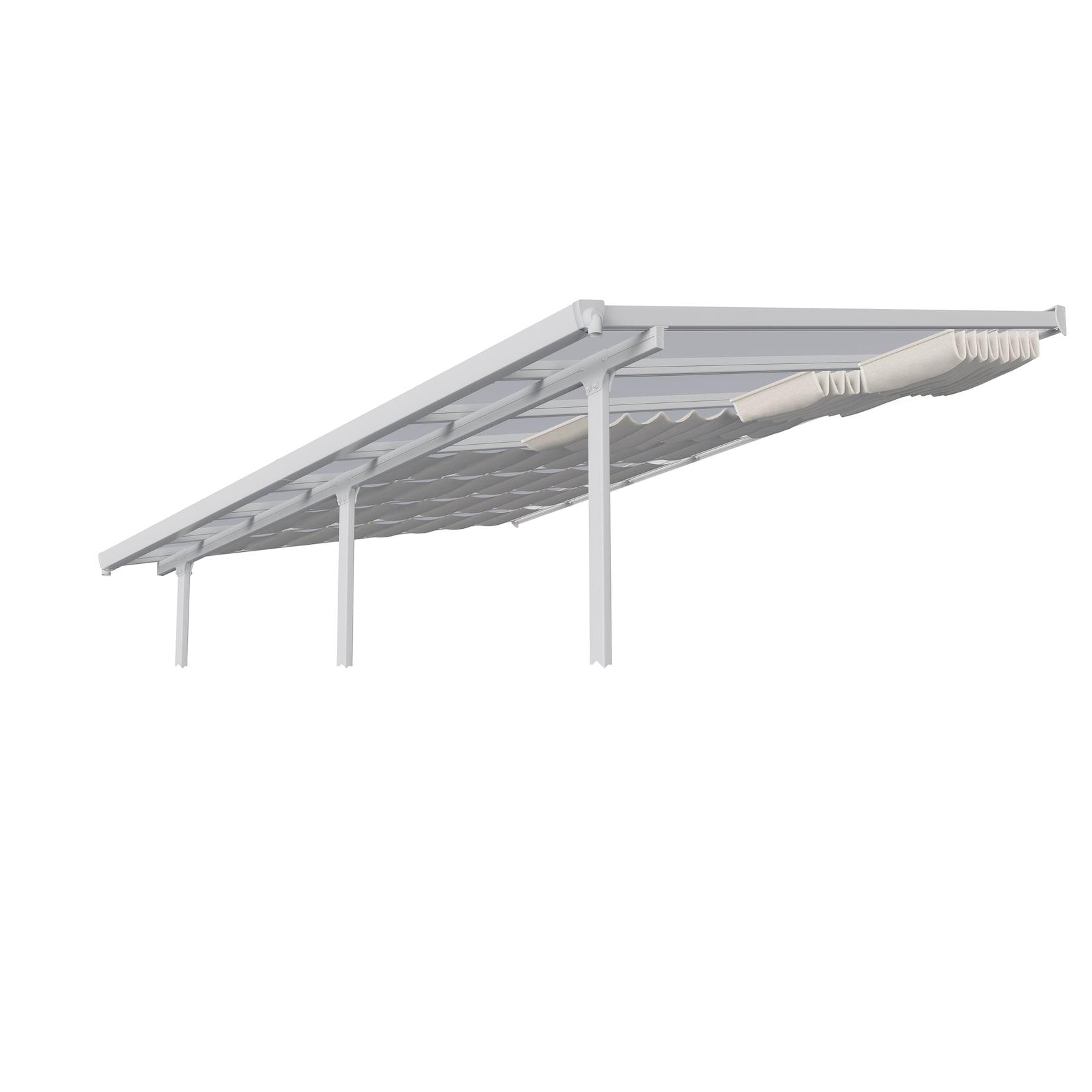 Palram - Canopia Beschattung, Sonnensegel für 3x6.1 Terrassenüberdachung, weiß