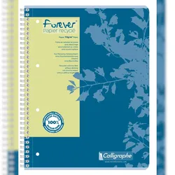 Calligraphe 5x Collegeblock A4+ Forever liniert 80 Blatt Calligraphe - Blau 17428C