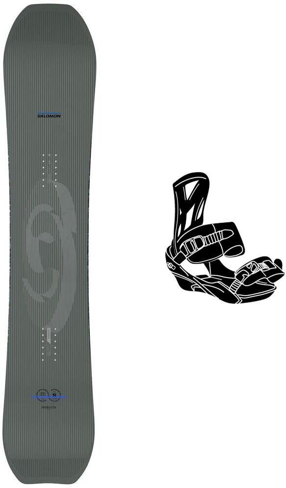 Salomon  - Pack Planche Snowboard Highpath - 153 + Fifty - Planche Snowboard