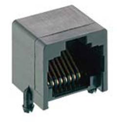 Lumberg 2531 01 Modular-Einbaukupplung RJ45 2531 01 Buchse, Einbau horizontal Pole: 8P8C Schwarz 1 St.