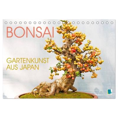Gartenkunst aus Japan: Bonsai (Tischkalender 2027 DIN A5 quer), CALVENDO Monatskalender