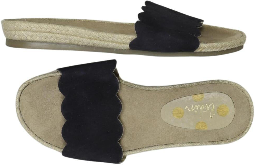 Boden Damen Sandalen, Schwarz, Gr. EU 38, Leder - Second Hand